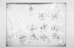Plan der Mosaiken, Orvieto-Kathedrale, Innenansicht, 1891