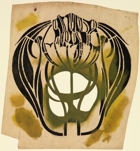 Schablone von Charles Rennie Mackintosh