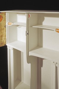 Weißer Schrank entworfen für Mrs. Rowat, 1902