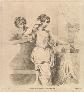 Frau bei ihrer Toilette, 1. März 1780