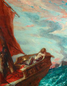 Kleopatra auf der Flucht von Charles Ricketts