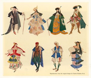 Originalentwürfe für Die Gondoliers