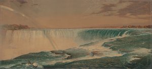 Der große Wasserfall, Niagara von Charles Risdon, after Frederick Edwin Church