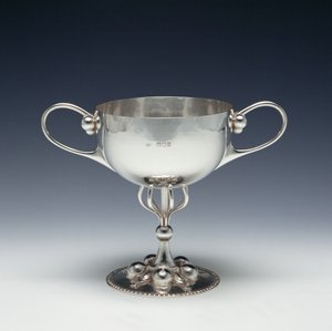Sportpokal oder Zuckerschale, ca. 1893