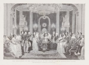 Die Taufe von Victoria, Prinzessin Royal von Charles Robert Leslie
