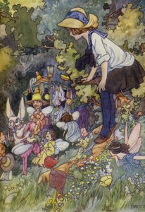 Ein Blick ins Märchenland von Charles Robinson