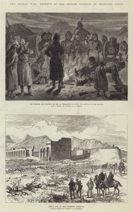 Der Afghanische Krieg, Verteidigung der britischen Position in Sherpore, Kabul