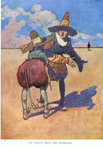 Der Streit über das Chamäleon von Charles Robinson