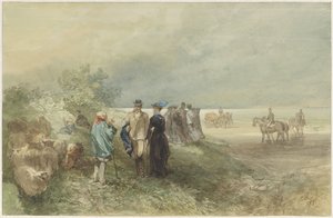 An der Küste der Zuiderzee