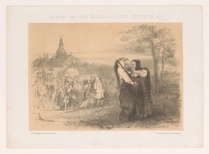 Leonoor in Verzweiflung von Charles Rochussen