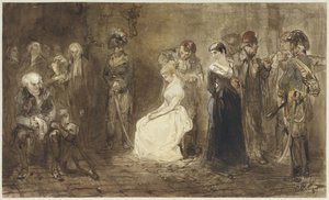 Prinzessin Elisabeth von Frankreich im Gefängnis, 10. Mai 1794