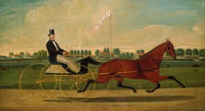 Der Traber, ca. 1860