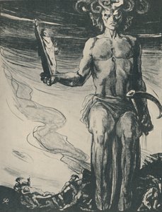 Plakat für Thomas Hardys The Dynasts, 1919