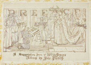 Eine Abordnung der Whitefriars von Charles Samuel Keene