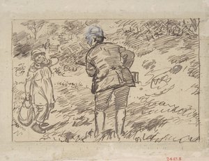 Ein Verweis, 1870-1891 von Charles Samuel Keene