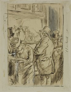 Die Kartoffelernte von Charles Samuel Keene