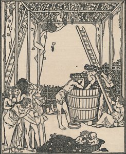 Die Weinlese, 1919