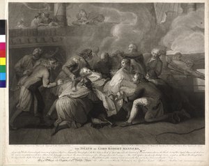 Lord Robert Manners (1758-1782) Der Tod von Lord Robert Manners