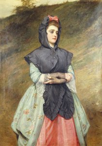 Nach der Kirche, 1884 von Charles Sillem Lidderdale