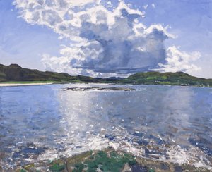 Große Wolke über Portuairk von Charles Simpson
