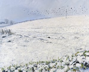 Winterkrähen, 2012 von Charles Simpson