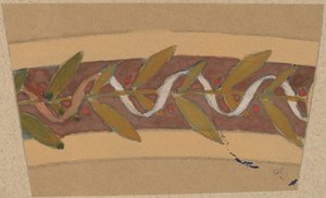 Studie für ein Randdesign von Charles Sprague Pearce