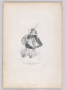 Er hat jeden von ihnen, wie sie in den Zeitschriften der schönen Künste sagen, aus Scen..., ca. 1837-47