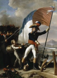 General Augereau an der Pont d