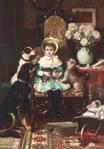 Doddy und ihre Haustiere, 1883