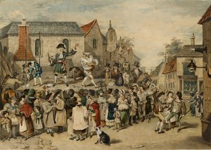 Ein Jahrmarkt in Woodstock, 1838