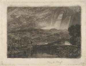 More Park, in der Nähe von Watford, am Fluss Colne von Charles Turner