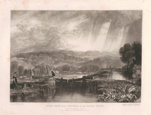 More Park, nahe Watford, am Fluss Colne von Charles Turner