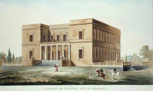 Pavillon von Tervueren bei Brüssel, aus 