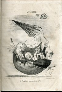 Illustration von Charles Vernier in Le Charivari von Charles Vernier
