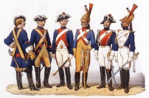 Uniformen der französischen Armee: Spezialeinheiten der Stadt Paris von Charles Vernier