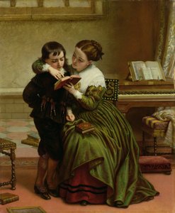 George Herbert und seine Mutter