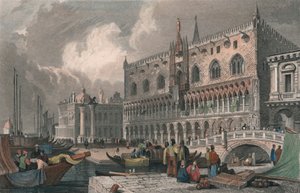 Der Große Kanal und der Dogenpalast, Venedig