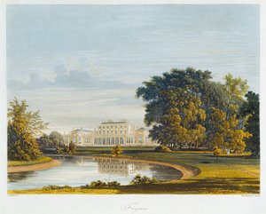 Frogmore, aus Die Geschichte der königlichen Residenzen, graviert von William James Bennett, von William Henry Pyne, 1819 von Charles Wild