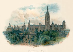 Parlamentsgebäude, Ottawa von Charles Wilkinson