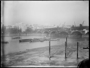 Abriss der Waterloo-Brücke, City of Westminster, Greater London Authority, 1936