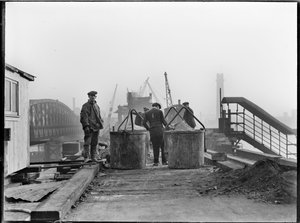 Abriss der Waterloo-Brücke, City of Westminster, Greater London Authority, 1936
