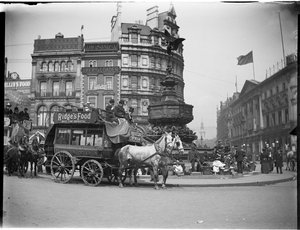Shaftesbury Memorial Fountain, Piccadilly Circus, London