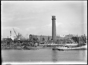 Schroturm und Bleifabrik, Belvedere Road, Lambeth, Greater London Authority