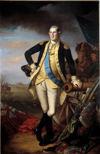 Porträt von George Washington nach der Schlacht von Princeton, 3. Januar