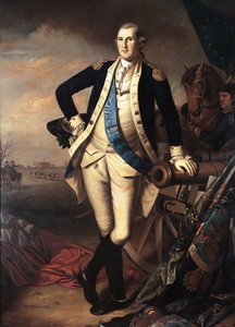 Porträt von George Washington nach der Schlacht von Princeton, 3. Januar von Charles Willson Peale