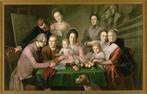 Die Familie Peale, ca. 1770-3