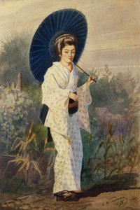 Eine japanische Frau