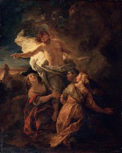 Christus und die heiligen Frauen, frühe 1680er Jahre