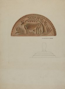 Pa. Deutscher Butterform von Charlotte Angus