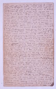 Seite aus dem Roe Head Journal, 11. August 1886 von Charlotte Bronte